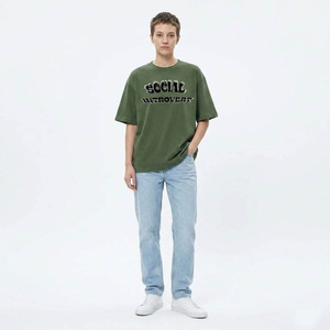 Nueva llegada: Camiseta extragrande con estampado gráfico personalizado |   Camiseta unisex 100% algodón, estilo casual y holgado, para unisex, con personalización. - Product Image 1