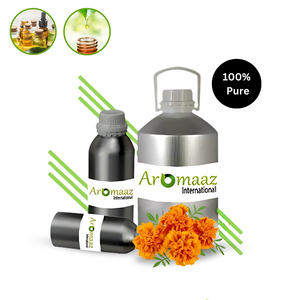น้ำมันหอมระเหยดอกดาวเรือง ได้รับการรับรองมาตรฐาน GMP จาก Aromaaz International สำหรับอโรมาเธอราพี มอยเจอร์ไรเซอร์ และน้ำมันดอกดาวเรืองสำหรับนวดสปา - Product Image 5