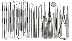 High Demanded Basic Dental Surgical <b>Instrument</b> Set Stainless Steel Quality Hospital Use ISO CE Approved Narham Enterprises CE - Product Image 4