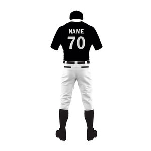High Quality 100% Polyester Moisture Wicking V-neck <b>Baseball</b> Uniforms New Design <b>Baseball</b> Uniforms Set - Product Image 2