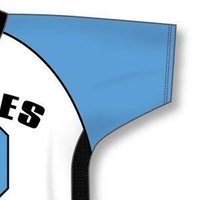 Jersey de Lacrosse Reversible de Manga Corta con Cuello en V, Diseño Personalizado Sublimado 2026, Corte Regular, Tela Ligera y Transpirable