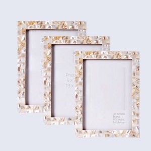 Trendy Look MOP Inlay Photo <b>Frame</b> Floral Handmade MDF Resin <b>Frame</b> Mother Of Pearl Picture <b>Frame</b> at very low reasonable Price - Product Image 6