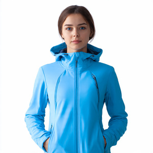 Chaqueta Softshell de Alta Calidad para Mujer, Resistente al Viento y a la Lluvia, para Camping, Chaqueta Impermeable para Dama - Product Image 3