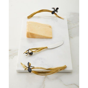 Plateau de service simple en marbre avec poignée en laiton doré, accessoire décoratif pour la maison, les mariages et les hôtels, plateaux en laiton et en marbre - Product Image 4