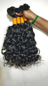 Extensiones de Cabello Humano Indio al Por Mayor para Trenzas, Calidad de Exportación, Proveedores y Fabricantes Confiables de la India - Product Image 2