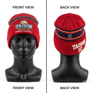 Gorro de Voleibol Premium de Poliéster y Spandex de 280 GSM, Color Verde Neón Oscuro, Multicolor, Sublimación, Logotipo Personalizado - Product Image 6