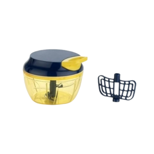 Hachoir Manuel Facile en Acier Inoxydable, Mini Coupe-Légumes, Hachoir à Main pour Ail et Gingembre, Outil de Cuisine Portable - Product Image 2