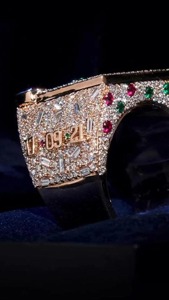 Custom Crown <b>Ring</b> for Men 14k Gold <b>Iced</b> Out Pinky <b>Ring</b> Ruby Emerald Royal Statement <b>Ring</b> Personalized Hip Hop Jewelry - Product Image 6