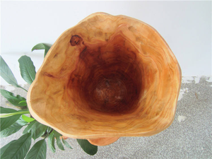 Cubo de Madera Rústico Tallado a Mano para Decoración del Hogar, Estilo Rústico, para Interiores y Exteriores, por MULTI CRAFT - Product Image 2