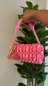 Bolso de mano de noche con cuentas de cristal hecho a mano, nuevo bolso de moda para mujer para fiestas, bodas y eventos de gala para damas por UO. - Product Image 4