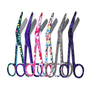 Tijeras Quirúrgicas Ametrina de 8 Pulgadas Autoclavables, Juego Multicolor para Cirugía General, Acero (ODMOEM/SIGAL MEDCO) - Product Image 3