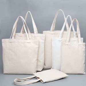 <b>Canvas</b> <b>Tote</b> <b>Bag</b> Solid Color Minimalist Style Open Top All Seasons Shopping Reusable <b>Bag</b> - Product Image 1
