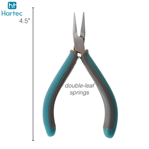 Custom Logo Manufacturer High Quality 5 Inch Round Nose Jewelry Pliers Precision Smooth Jaw <b>Wire</b> Bending Wrapping <b>Craft</b> Tool - Product Image 2