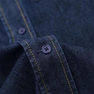 Conjuntos de Camisas y Pantalones de Mezclilla 100% Algodón, Estilo Vintage, Ecológicos, Casuales, con Botones, Manga Larga, para Mujer, Nuevas Llegadas de Verano/Invierno - Product Image 6