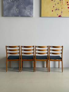 Silla de Comedor Tradicional de Madera Maciza con Tapicería de Lino, Patas de Madera, Diseño Personalizado, Silla Lateral para Apartamento, Villa, Restaurante, Hotel - Product Image 3