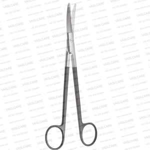 Ciseaux de lifting Gorney (19 cm) - Ciseaux chirurgicaux courbés pour la dissection des flaps faciaux et cervicaux, instrument de chirurgie plastique par Vaslcare - Product Image 5