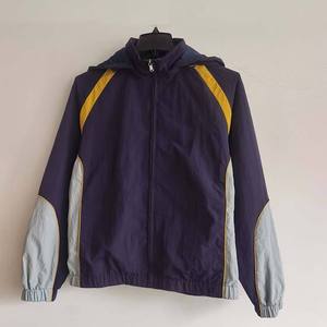 Conjunto Deportivo Cortavientos al por Mayor con Ribete Reflectante para Hombre, Poliéster, Largo Completo - Product Image 3