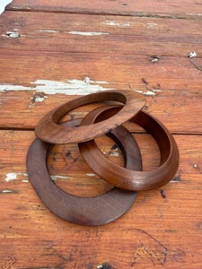 Unique Look Trendy Women's Wood <b>Bangle</b> Latest Design Handmade Handcrafted Fashion Jewelry Luxuries <b>Set</b> Custom Size - Product Image 3