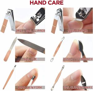 Manicure Set <b>Nail</b> Clipper Set Men Women 12 in 1 <b>Nail</b> Care <b>Kit</b> with Portable Case Travel Manicure Pedicure Tools Grooming <b>Kit</b> - Product Image 5
