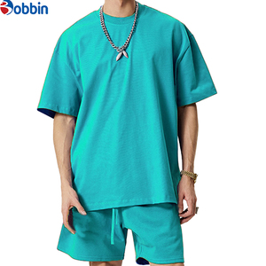 Conjunto de Camiseta y Pantalones Deportivos Transpirables de Verano para Hombre, Personalizables, Cómodos, Unisex, Talla Grande, Camiseta Sólida y Pantalones Jogger - Product Image 6