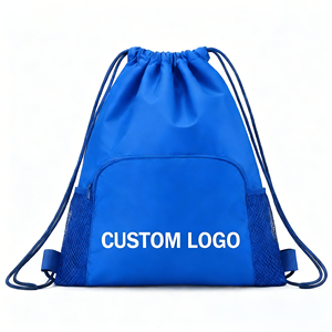 <b>Waterproof</b> Basketball <b>Drawstring</b> Backpacks with Pockets Travel Gym String Backpack Sports <b>Drawstring</b> Backpack <b>Bag</b> - Product Image 4