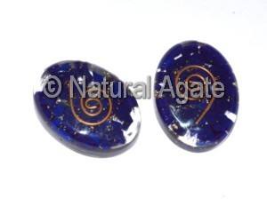 Lapis Orgone ovale, pierre ovale, vente en gros, livraison gratuite - Product Image 5