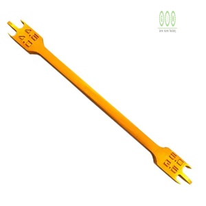 Jauge de hauteur de bracket dentaire professionnelle en acier inoxydable, instrument orthodontique pour des mesures cliniques précises - Product Image 2