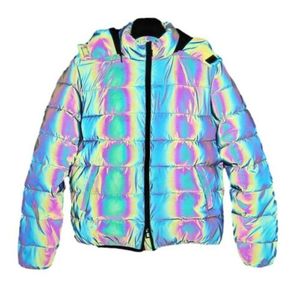 Veste bomber matelassée réfléchissante colorée de haute qualité pour homme Amazing Industries AI-R-46 2026, chaude et coupe-vent pour l'hiver - Product Image 1
