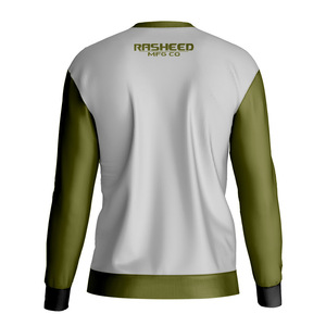 Men 330g Cotton <b>Raglan</b> Long Sleeved T Shirt For Men In American Casual Versatile Bottoming Shirt Round Neck <b>Top</b> For Men - Product Image 6