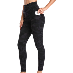 Leggings pour femmes à taille mi-haute, longueur intégrale, respirants, décontractés, extensibles, tricotés, écologiques, sportifs, toutes saisons - Product Image 5