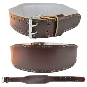 synthetic leather new Weight Lifting Dipping <b>Belt</b> Dip <b>Chain</b> Pull Ups - Product Image 1