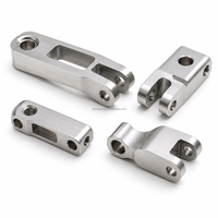 Composants de prototypage rapide sur mesure en plastique ABS usiné CNC de petite taille, usinage CNC 5 axes avec une précision de 0,02 mm