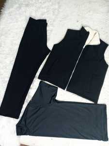 Ensemble de survêtement réversible à fermeture éclair pour homme, 2 pièces, veste et pantalon de jogging, tricoté, thermique, tenue décontractée, automne - Product Image 1