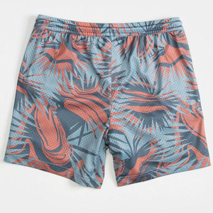 Shorts en mesh double couche de haute qualité, respirants et à séchage rapide, personnalisables par sublimation pour hommes, pour la gym et le basketball. - Product Image 2