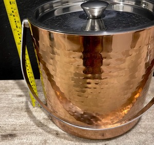 High Quality <b>Bucket</b> <b>With</b> Handle <b>Lid</b> And Matching Spoon For Restaurant Beverage Or Outdoor BBQ And Garden Party Drink Serving - Product Image 2