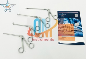 ชุดเครื่องมือผ่าตัดหู คอ จมูก แบบส่องกล้อง ยี่ห้อ OMI Healthcare Supply คุณภาพสูง ได้รับการรับรองมาตรฐาน CE/ISO ผลิตจากเหล็กกล้าไร้สนิม FESS พร้อมคีมผ่าตัดแบบกำหนดเองได้ - Product Image 2