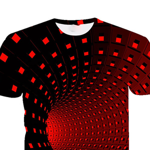 T-shirts d'été pour hommes, nouvelle mode, plage, imprimés en 3D, unis, à manches courtes, décontractés, respirants, tricotés, sublimation, t-shirts imprimés en 3D - Product Image 4