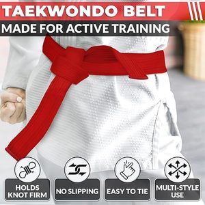 Venta al por Mayor de Uniformes de Artes Marciales, Cinturones de BJJ, Karate, Judo, Taekwondo, Cinturones Personalizados Multicolores, Cinturones de BJJ Personalizados - Product Image 2