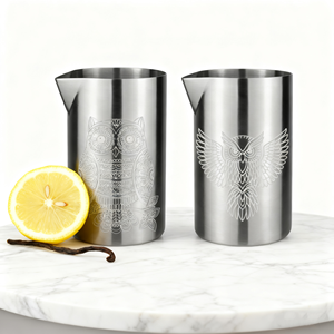 Vaso Mezclador de Cócteles Personalizado de 28oz, de Acero Inoxidable, para Martini, con Doble Pared, Tipo Jarra - Product Image 1