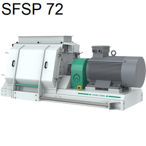 เครื่องบดแบบค้อน SFSP 56 ซีรีส์ รุ่นใหม่ ประสิทธิภาพสูง สำหรับบดข้าวโพดและธัญพืช  ระบบขับเคลื่อนโดยตรง โรเตอร์แบบย้อนกลับได้ กำลังการผลิต 8 ตัน/ชม. - Product Image 2