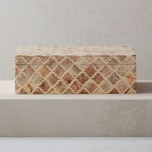 Caja de Almacenamiento de MDF con Incrustaciones de Resina, Diseño Elegante, Caja Decorativa para Joyería, a un Precio Bajo y Accesible - Product Image 5