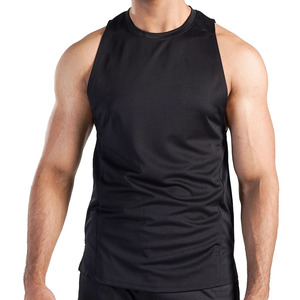 Débardeur de sport en coton pour homme 2025 – Style décontracté, vente en gros, vêtements de sport pour la course à pied et le jogging, personnalisable avec logo au dos, prix abordable - Product Image 1