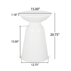 Grande Tavolino da Esterno in Metallo per Spazi All'aperto - Product Image 5