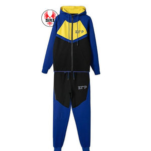 Conjuntos Deportivos de Dos Piezas para Hombre, Trajes de Entrenamiento de Felpa Técnica para Gimnasio, Conjuntos Deportivos para Correr - Product Image 2