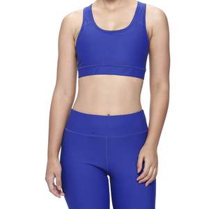 Ensemble de yoga pour femmes Active Fitness, vêtements de sport personnalisés sans couture en 2 pièces, legging et soutien-gorge à motif uni, vêtements de sport extensibles dans 4 directions - Product Image 3
