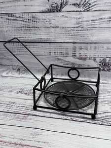 Premium Iron Napkin Holder Durable Tabletop Tissue Stand - Product Image 4