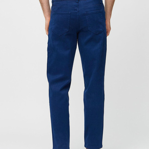 Premium <b>Stretch</b> Denim Pants for <b>Men</b> Slim Fit <b>Men</b> Casual Blue Denim Jeans Regular Fit Pants - Product Image 4