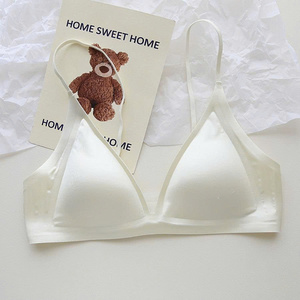 Ensemble de lingerie sexy pour femmes, culotte et soutien-gorge sans couture, effet push-up - Product Image 1