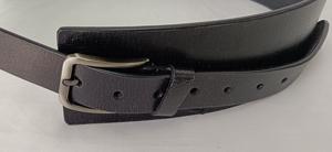 Ceinture en cuir véritable tendance 2026, style formel, durable, avec boucle en alliage à anneau en D, motif uni, options de personnalisation, vente en gros - Product Image 3