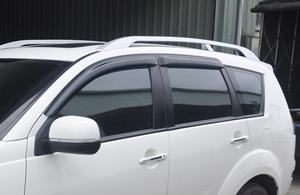 Mitsubishi Outlander 07-12 Deflectores de viento y insectos Viseras de ventana Visera de lluvia Visera de ventilación para viseras - Product Image 3